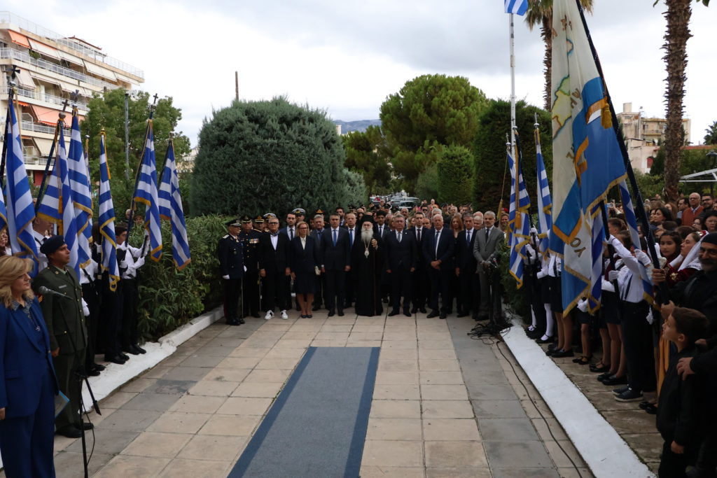 Ο Εορτασμός της Αγίας Σκέπης και της Εθνικής Επετείου του «ΟΧΙ» στην Ι. Μητρόπολη Κορίνθου