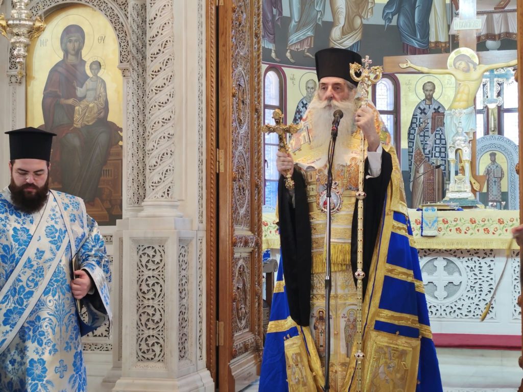Από την πανηγυρική δοξολογία της 28ης Οκτωβρίου, στην Αγία Τριάδα Πειραιώς και τη επακοκολουθήσασα παρέλαση στον Πειραιά