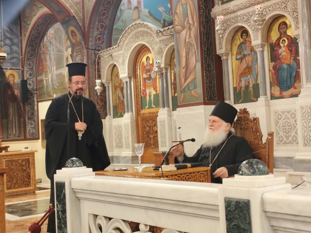 Από την ομιλία του Γέροντος Εφραίμ, για τον Άγιο Ιωάννη της Κροστάνδης στον Άγιο Δημήτριο Ταμπουρίων Πειραιά
