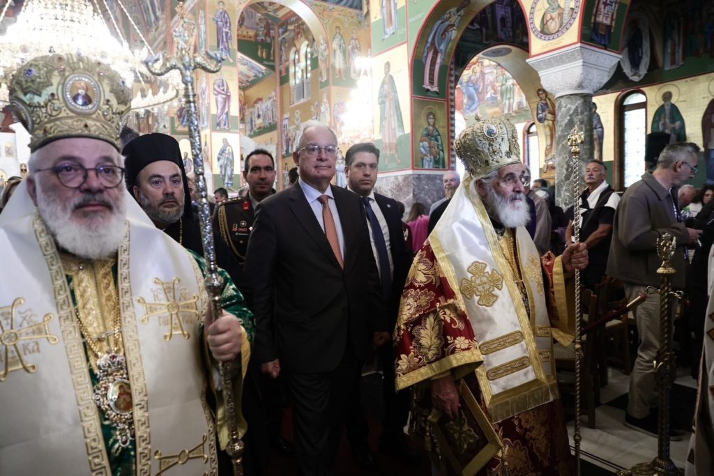 Ο ΠτΔ στην Κεφαλονιά για τον εορτασμό του Πολιούχου Αγίου Γερασίμου