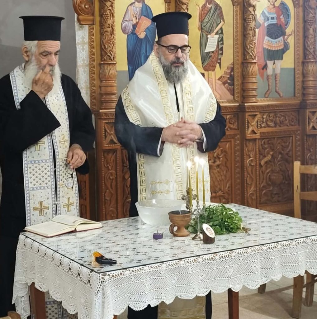 Αγιασμός του Χριστιανικού Κύκλου Μελέτης στην Κοκκινοτριμιθιά