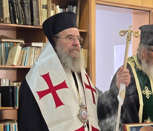 Ο Μητροπολίτης Ιερισσού στον ιστορικό Μητροπολιτικό Ναό Αγίου Στεφάνου Αρναίας