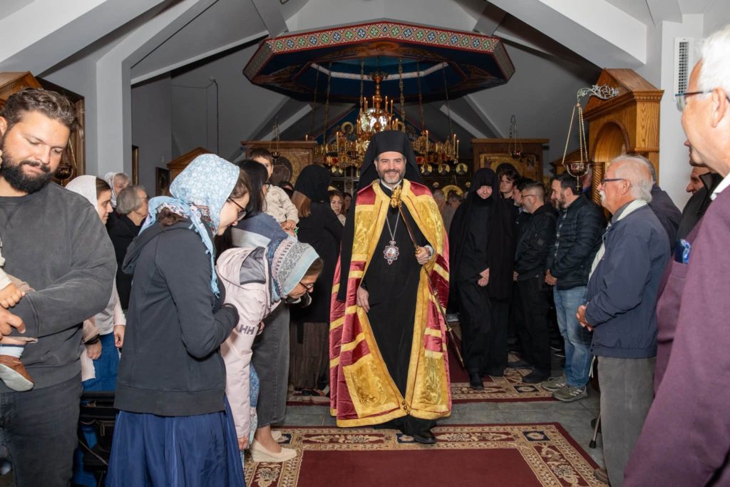Πρώτη επίσκεψη του Αρχιεπισκόπου Καναδά στη Μονή του Αγίου Κοσμά του Αιτωλού στο Μπόλτον