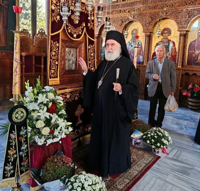 Πανηγύρισε η Εφέστια Εικόνα της Παναγίας της Οδηγήτριας στον Άγιο Γεωργίου Μυρωδάτου Ξάνθης