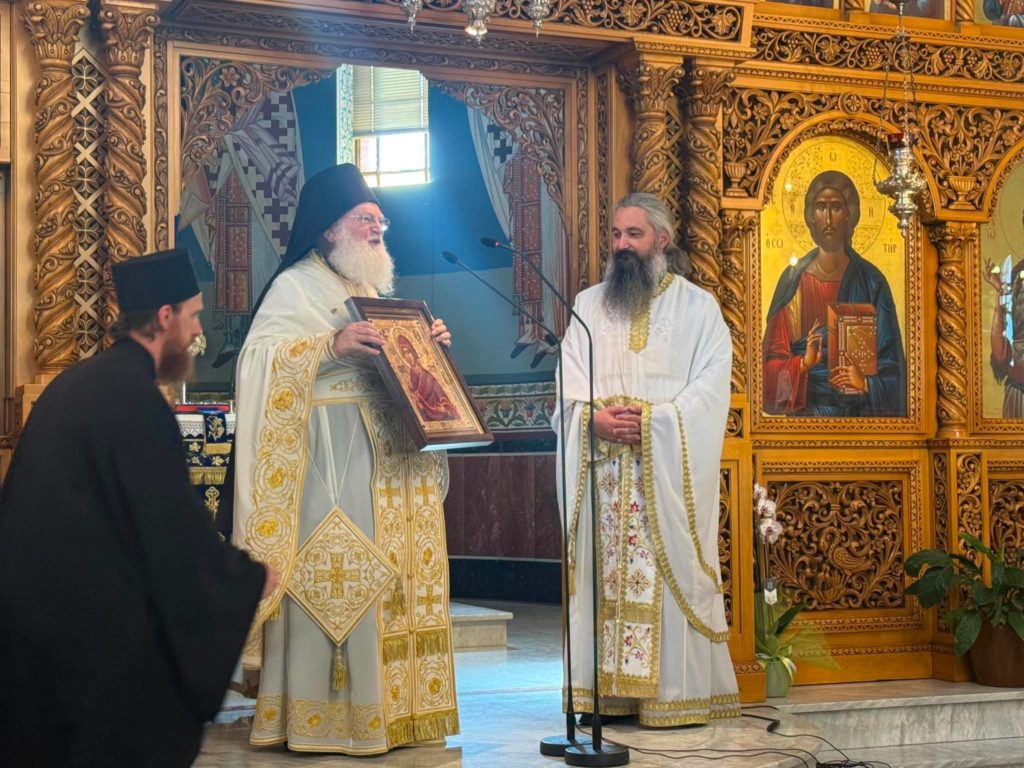Ο Γέρων Εφραίμ Βατοπαιδινός στον Άγιο Ελευθέριο Χαλανδρίου (ΒΙΝΤΕΟ)