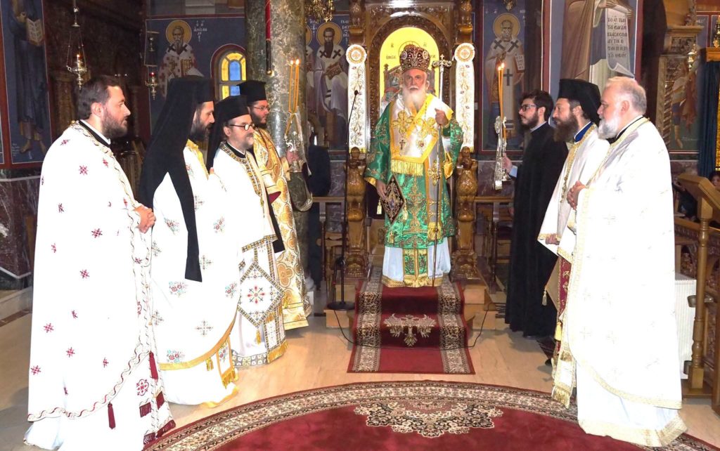 Στην Κηφισιά ο Λήμνου Ιερόθεος – Εορτάσθηκε ο Άγιος Σώζων