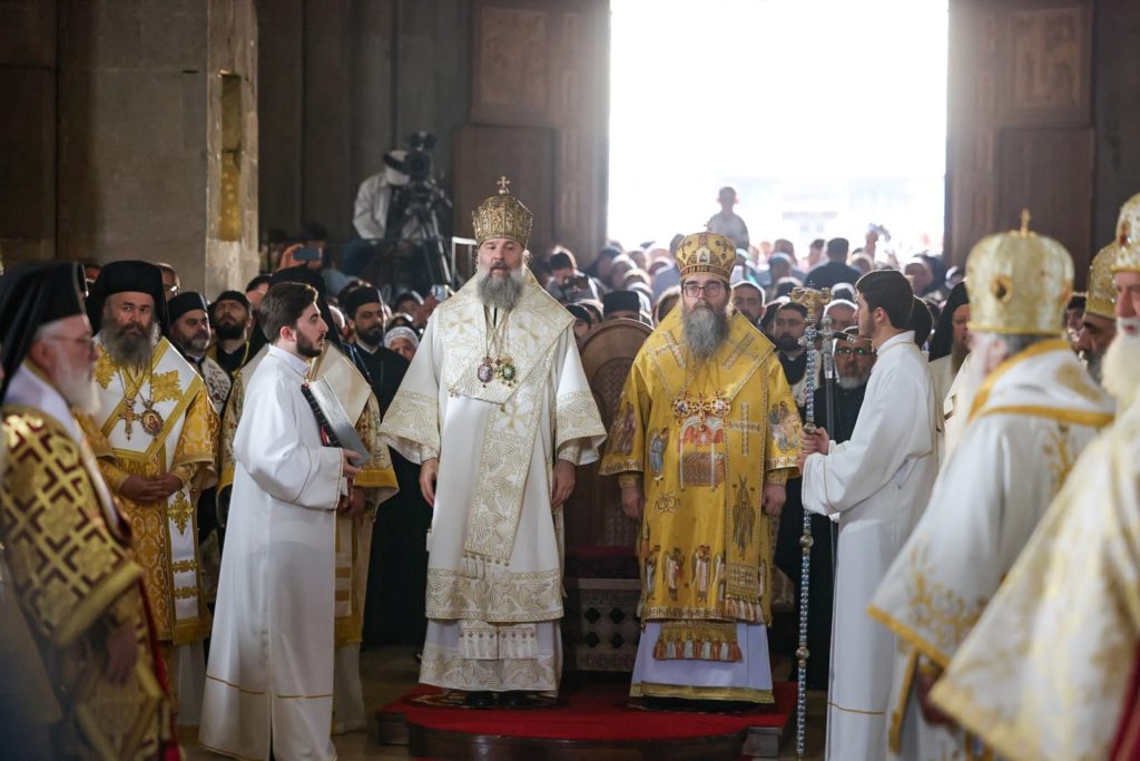 Συλλείτουργο Προκαθημένων για τα 1700 χρόνια Χριστιανισμού στη Γεωργία