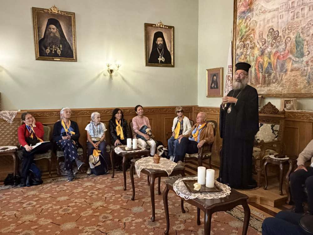 Ο Μητροπολίτης Ρεθύμνης υποδέχθηκε όμιλο επισκεπτών από την Γαλλία