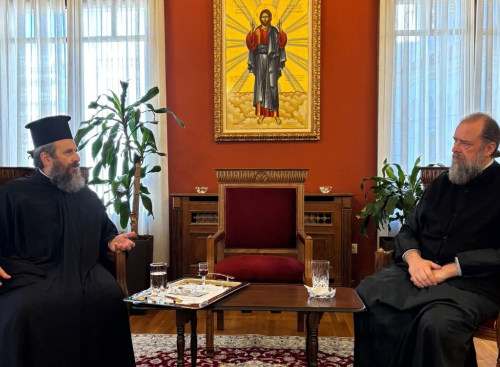 Συνάντηση Επισκόπου Ματζούγκα με τον Μητροπολίτη Θεσσαλονίκης