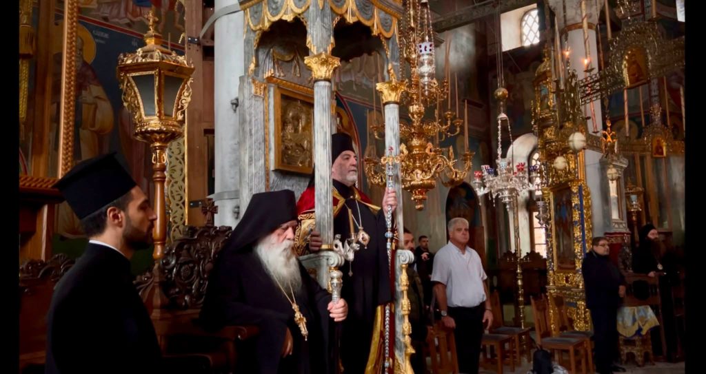 Υποδοχή Αρχιεπισκόπου Θυατείρων Νικήτα στην Ι.Μ. Ξενοφώντος (ΒΙΝΤΕΟ)