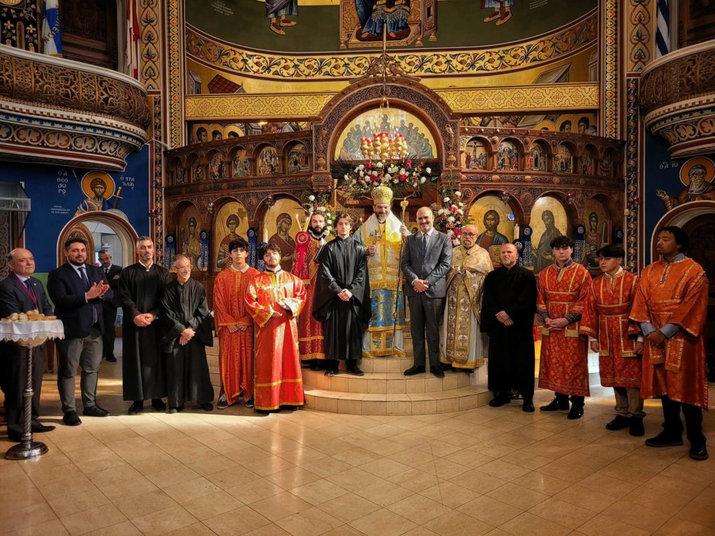First Pastoral Visit of Archbishop Apostolos of Canada to St. George Greek Orthodox Church in Toronto