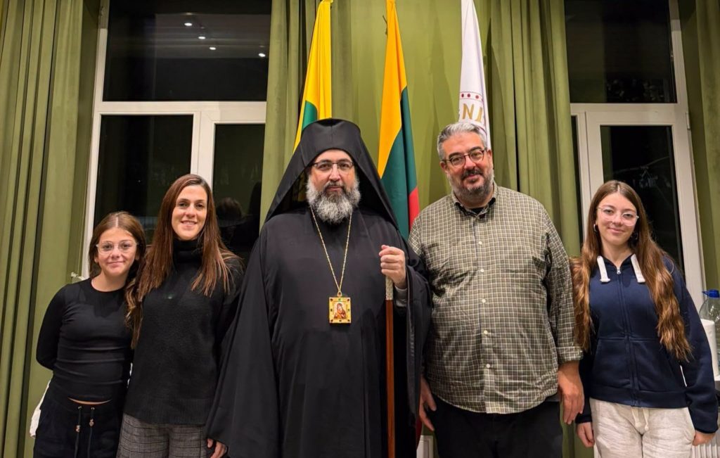 Επίσκεψη του Επίτιμου Προξένου της Λιθουανίας στη Θεσσαλονίκη στο Κέντρο της Εξαρχίας