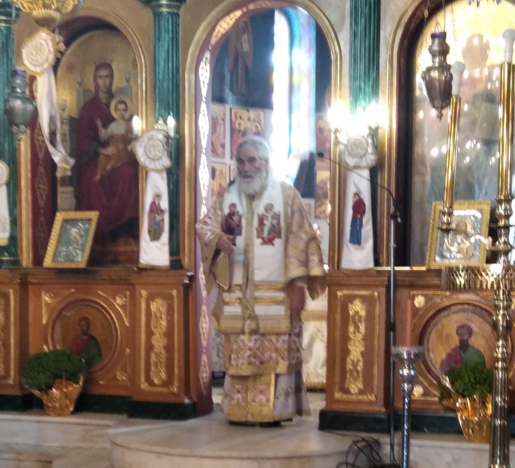 Ο Μητροπολίτης Λέρου στον Ιερό Ναό Αγίου Γερασίμου στο Ληξούρι Κεφαλονιάς