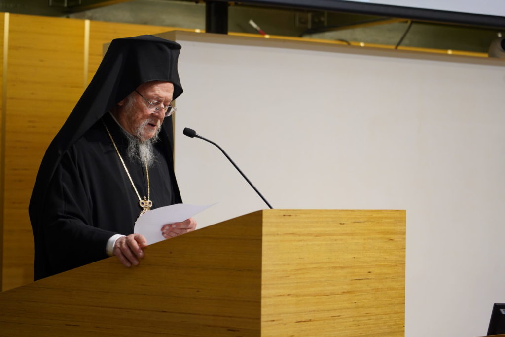 Συγκινητική ομιλία Οικουμενικού Πατριάρχη στο Ινστιτούτο Ανατολικών Σπουδών από το οποίο αποφοίτησε το 1966