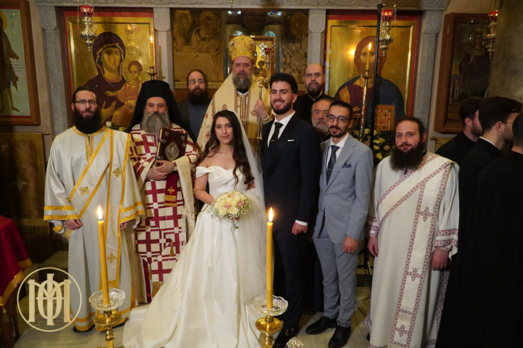 Αρχιερατική Θεία Λειτουργία και Ακολουθία του Γάμου στον Βυζαντινό Ενοριακό Ιερό Ναό Αγίας Αικατερίνης