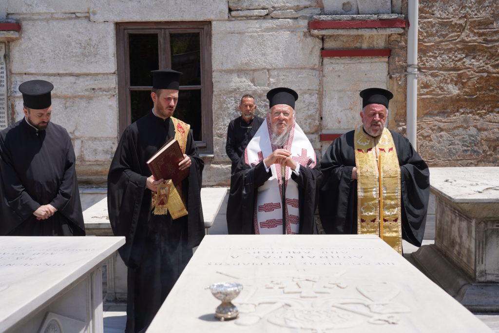 Ο Οικουμενικός Πατριάρχης τίμησε τη μνήμη του προκατόχου του, Πατριάρχου Δημητρίου