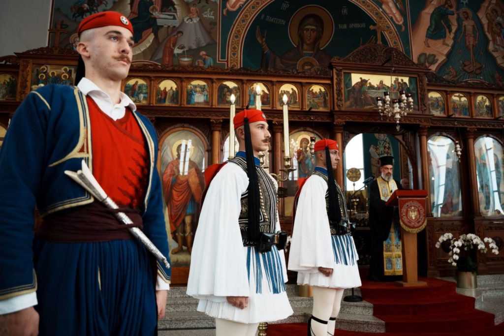 Σύδνεϋ: Το Κολλέγιο του Αγίου Σπυρίδωνος υποδέχθηκε τους Εύζωνες