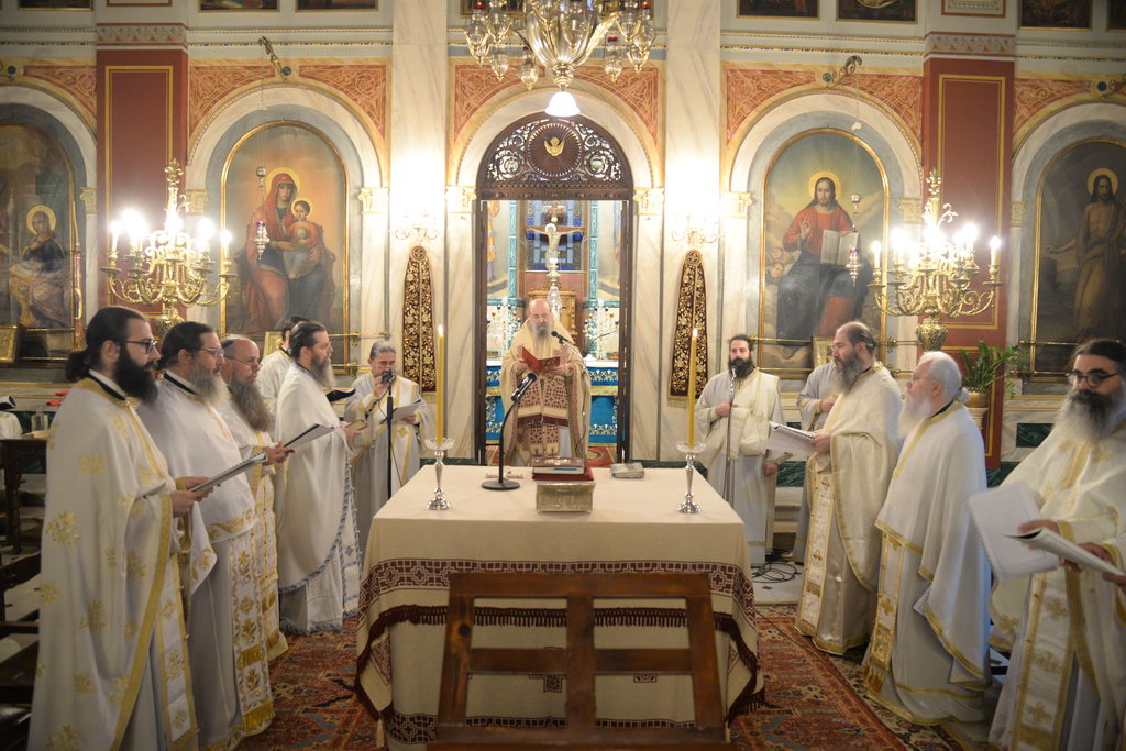 Η αρχαιοπρεπής Θεία Λειτουργία του Αγίου Ιακώβου του Αδελφοθέου, στον Μητροπολιτικό Ναό Ευαγγελιστρίας Πατρών