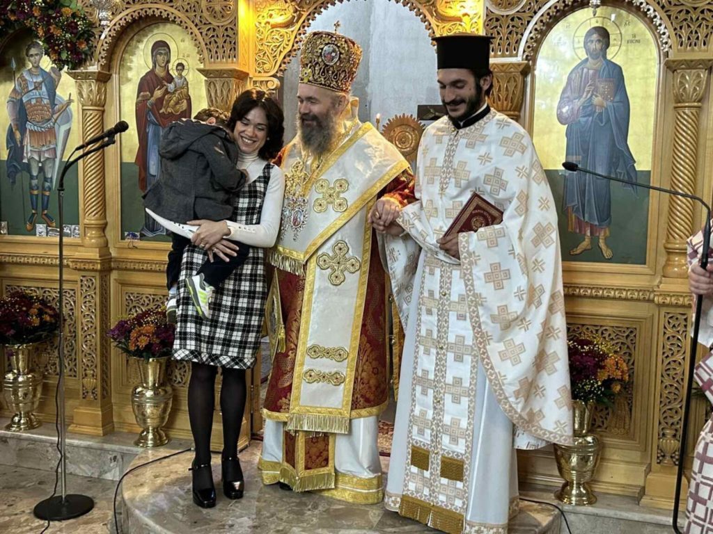 Χειροτονία Πρεσβυτέρου στην πανήγυρη του Ιερού Ναού Αγίου Δημητρίου Φλώρινας