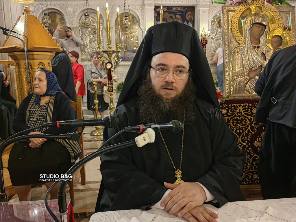 Ναύπλιο: Ευχέλαιο και ομιλία από τον Έξαρχο του Παναγίου Τάφου στην Ελλάδα Αρχιμανδρίτη Ιερώνυμο