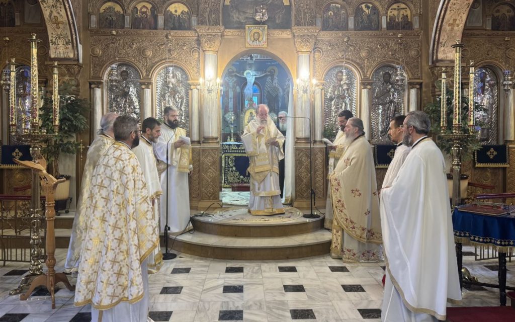 Η αρχαιοπρεπής Θεία Λειτουργία του Αγίου Ιακώβου του Αδελφοθέου στην Ελευθερούπολη