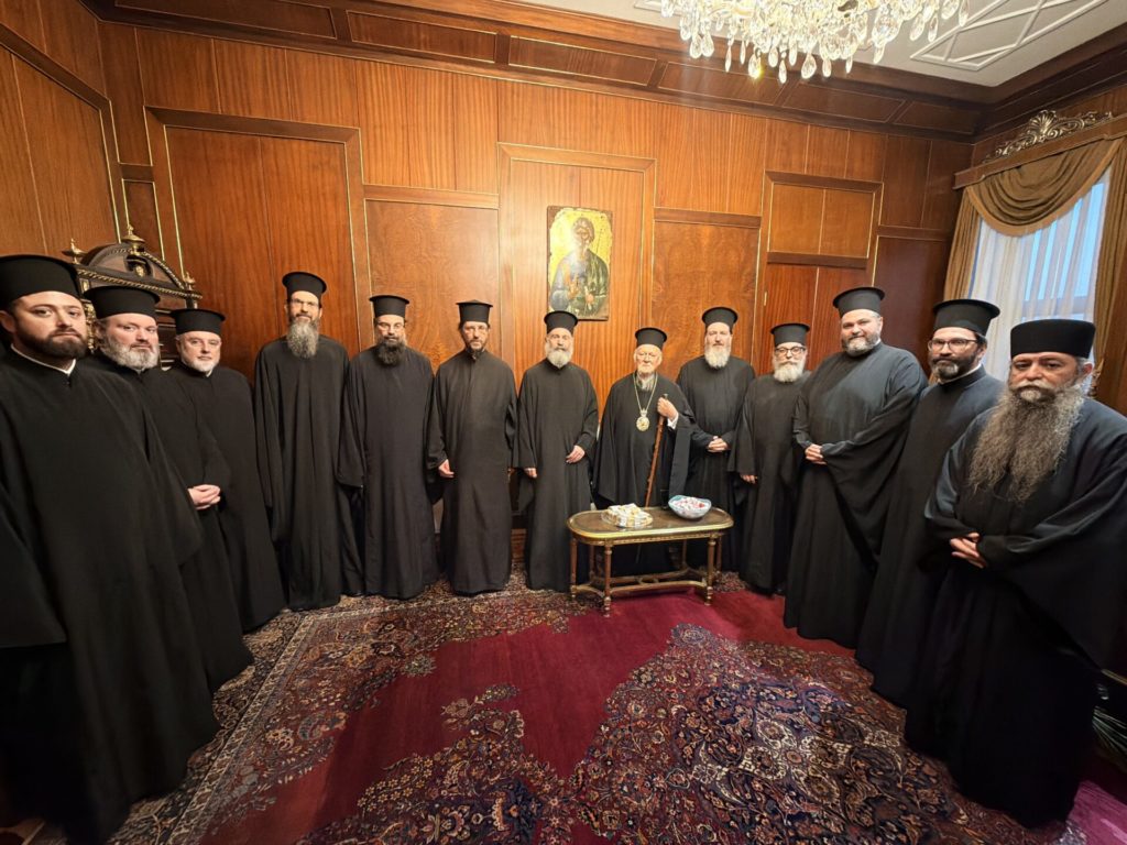 Οι προσκυνητές από την Αυστραλία υπό τον Αρχιεπίσκοπο Μακάριο στον Οικουμενικό Πατριάρχη