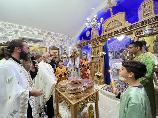Μέγας Πανηγυρικός Εσπερινός Αγίου Δημητρίου στην Αιδηψό