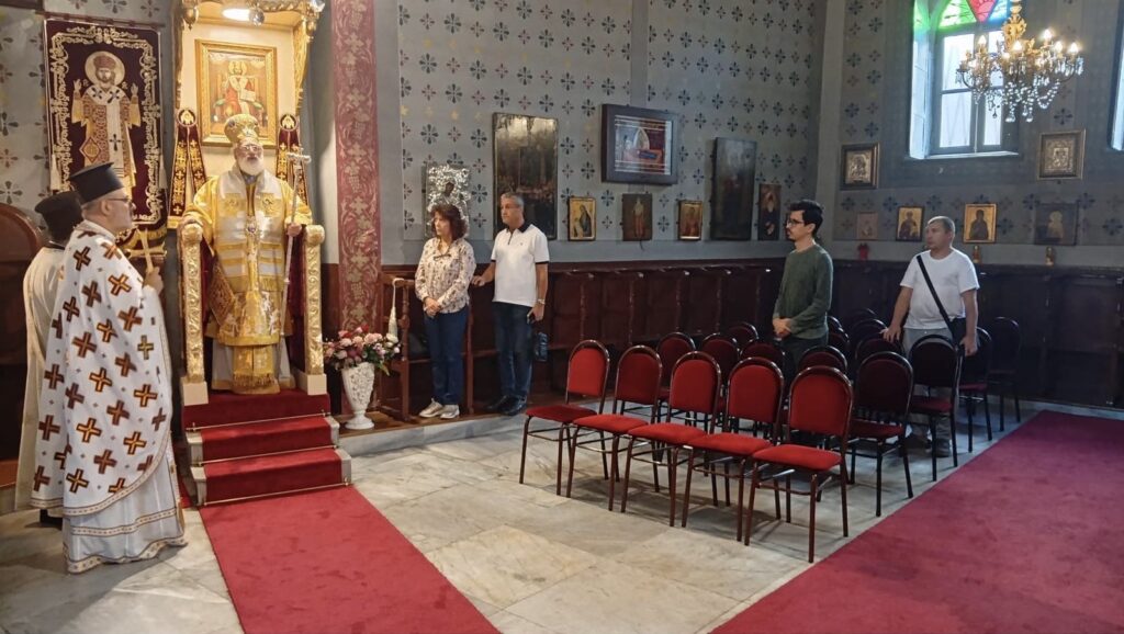 Εσπερινός στη Χαλκηδόνα και Θεία Λειτουργία στη Παναγία τη Βλαχερνίτισσα στην Κωνσταντινούπολη