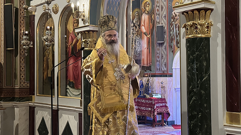 Επίσκοπος Αχελώου Νήφων: Η Αγία Πελαγία μας δίνει την ελπίδα