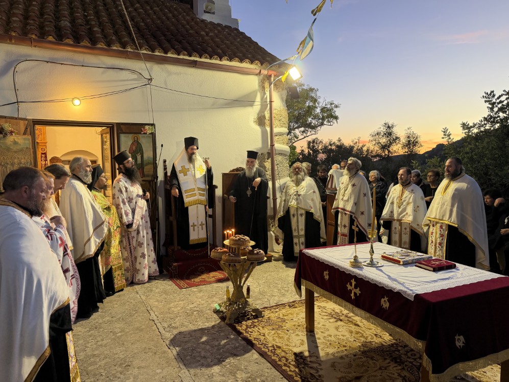 Η εορτή Οσίων 99 Θεοφόρων Πατέρων στον Αζωγυρέ Σελίνου