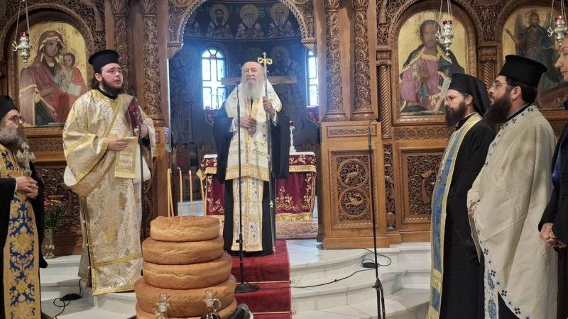 Ο εορτασμός και η Δοξολογία του Αγίου Αρτεμίου στη Χαλκίδα