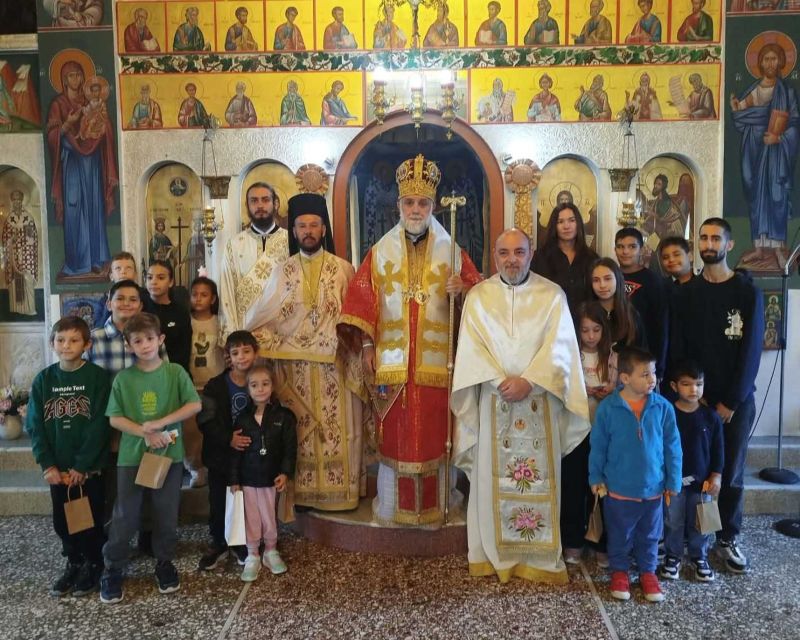 Ο Επίσκοπος Σκοπέλου Νικόδημος στον Θεολόγο Διρφύων