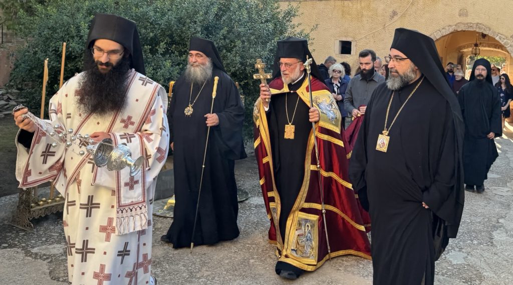 Η ετήσια Πανήγυρη του Οσίου Ιωάννου του Ερημίτου στην Ιερά Πατριαρχική και Σταυροπηγιακή Μονή Γουβερνέτου στα Χανιά