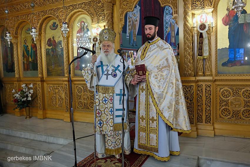 Χειροτονία πρεσβυτέρου στον Ι.Ν. Αγίου Μηνά Ναούσης