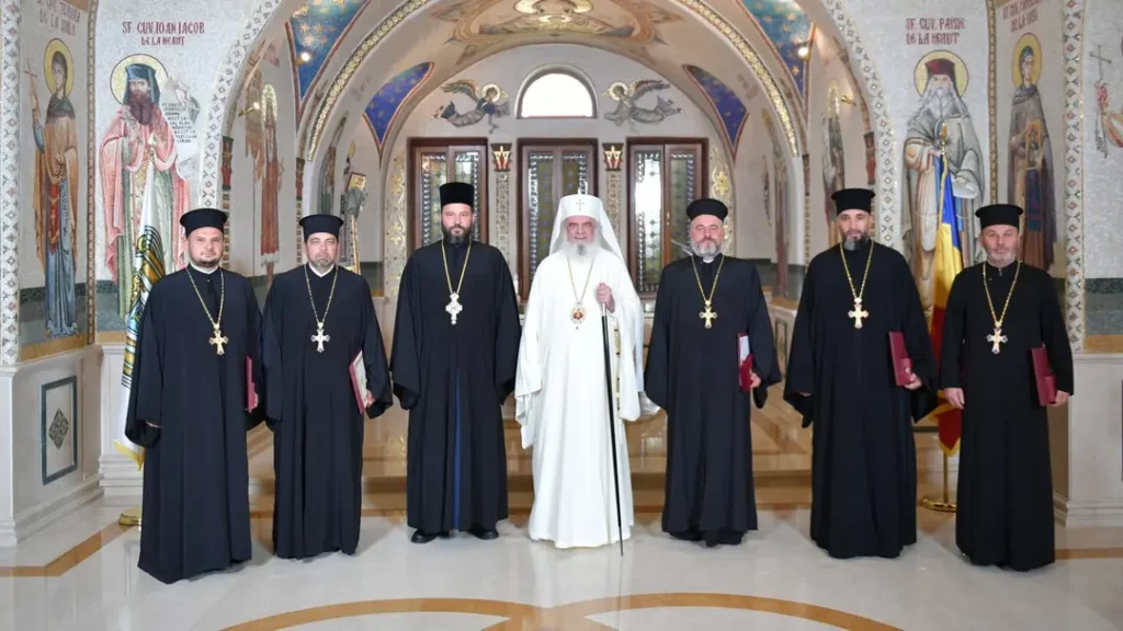Patriarhul Daniel a primit în vizită o delegație de clerici din Episcopia Daciei Felix