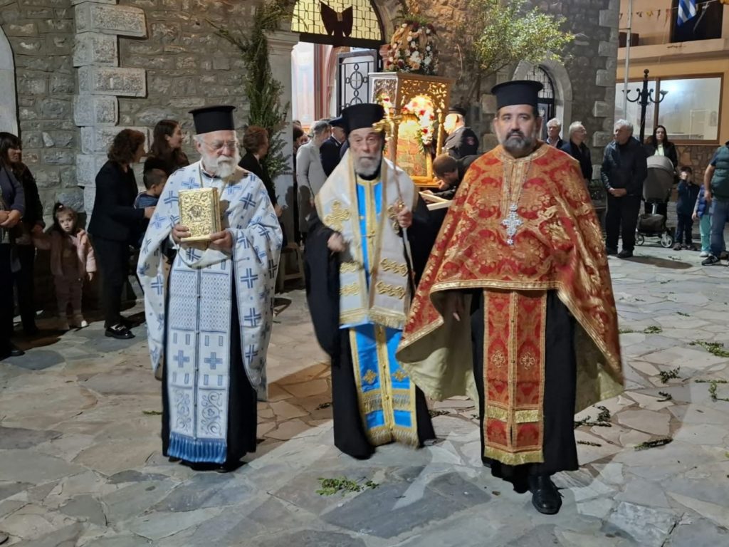 Η εορτή του Αγίου Δημητρίου στην Ιερά Μητρόπολη Καρυστίας και Σκύρου