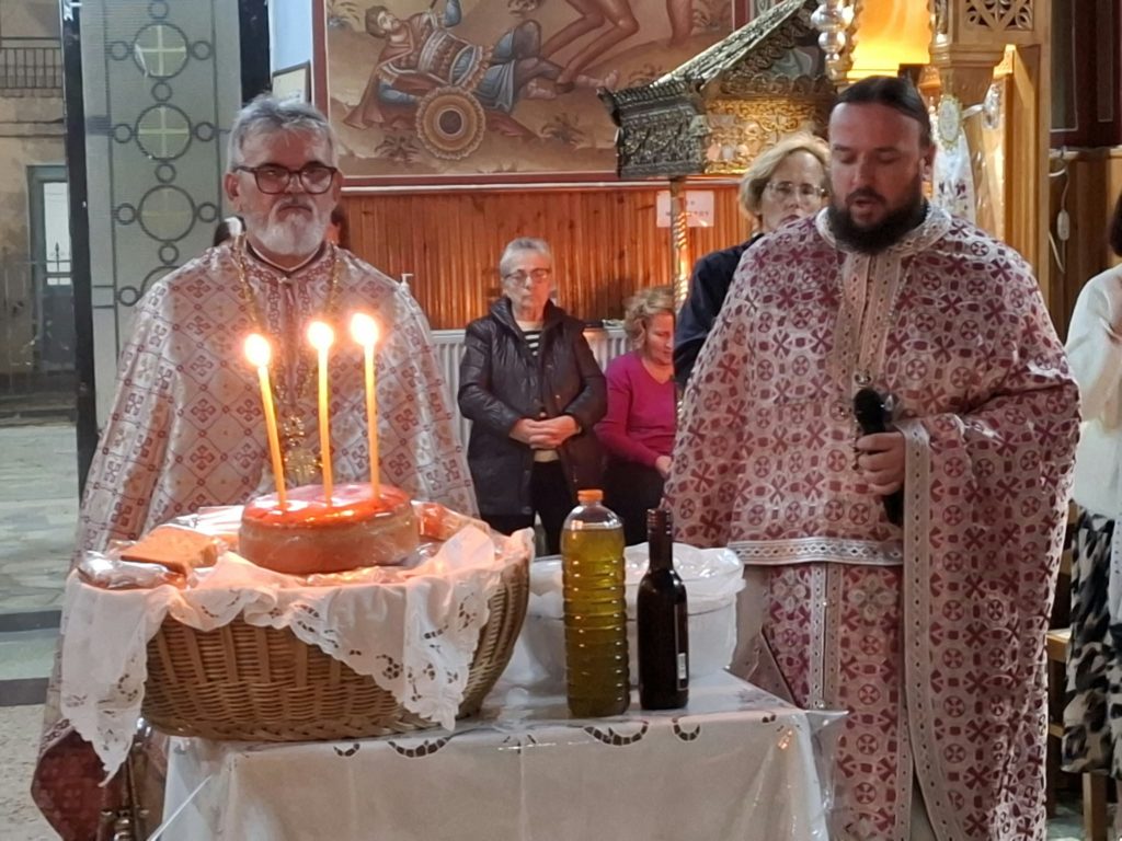Προεόρτιος Αγρυπνία στον Ι.Ν. Αγίου Δημητρίου στη γενέτειρα του Οσίου Πορφυρίου