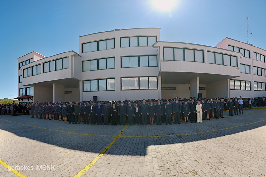 Ο Βεροίας Παντελεήμων στην τελετή απονομής πτυχίων στη Σχολή Αστυφυλάκων Ναούσης