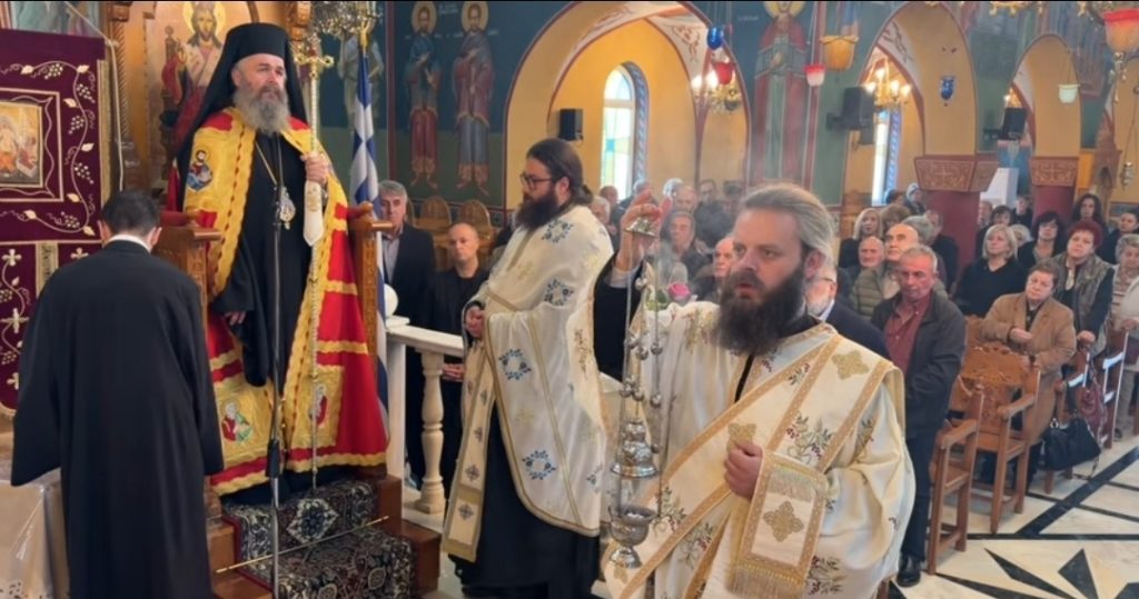 Αρχιερατικός Εσπερινός στην Ασβεστόπετρα Εορδαίας