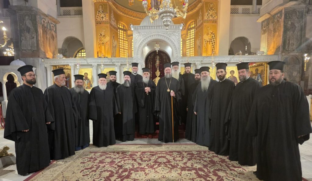 Ο Μητροπολίτης Ηλείας Αθανάσιος στον Άγιο Δημήτριο Θεσσαλονίκης