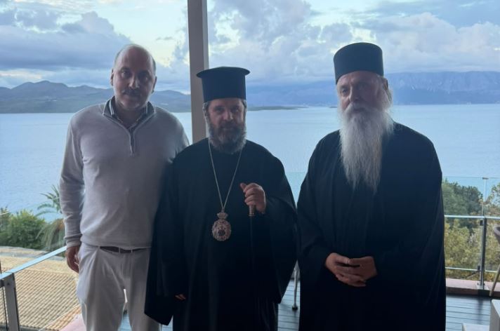 Στη Λευκάδα για τη 5η Διορθόδοξη Μοναστική Σύναξη ο Αρχιεπίσκοπος Αλβανίας Ιωάννης