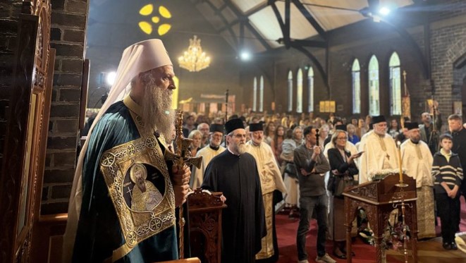 Σερβίας Πορφύριος από Μελβούρνη: «Εκεί όπου είναι ο Χριστός, εκεί είναι η πατρίδα μας»