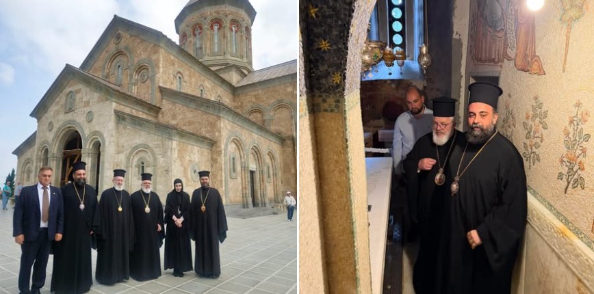 Εκπρόσωποι Ορθοδόξων Εκκλησιών στην Ιερά Μονή Αγίας Νίνας στο Μπόντμπε της Γεωργίας