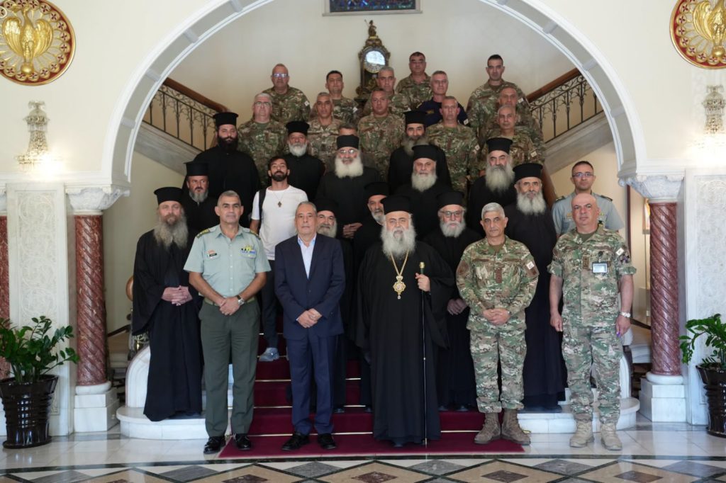 Συνάντηση εργασίας για ενίσχυση των σχέσεων της Εκκλησίας με την Εθνική Φρουρά