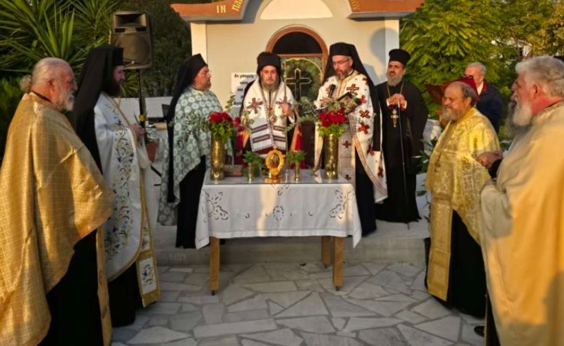 Θυρανοίξια Ιερού Παρεκκλησίου  της Παναγίας Γοργοϋπηκόου και του Οσίου Παϊσίου του Αγιορείτου στη Νέα Αγχίαλο Βόλου