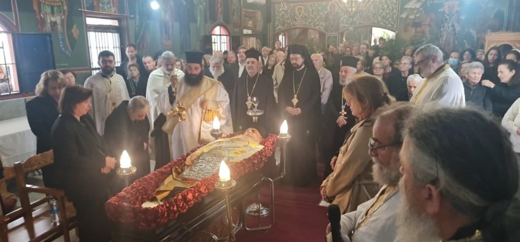 Η Εξόδιος Ακολουθία του μακαριστού πατρός Αλεξάνδρου Τουλουμτσόγλου