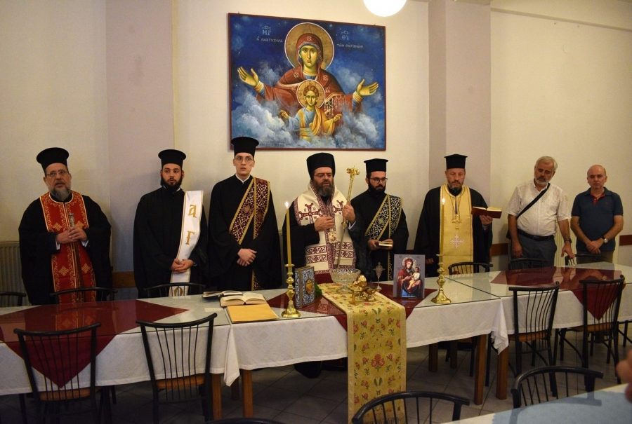 Αγιασμός στη Σχολή Βυζαντινής Μουσικής της Μητροπόλεως Μαρωνείας