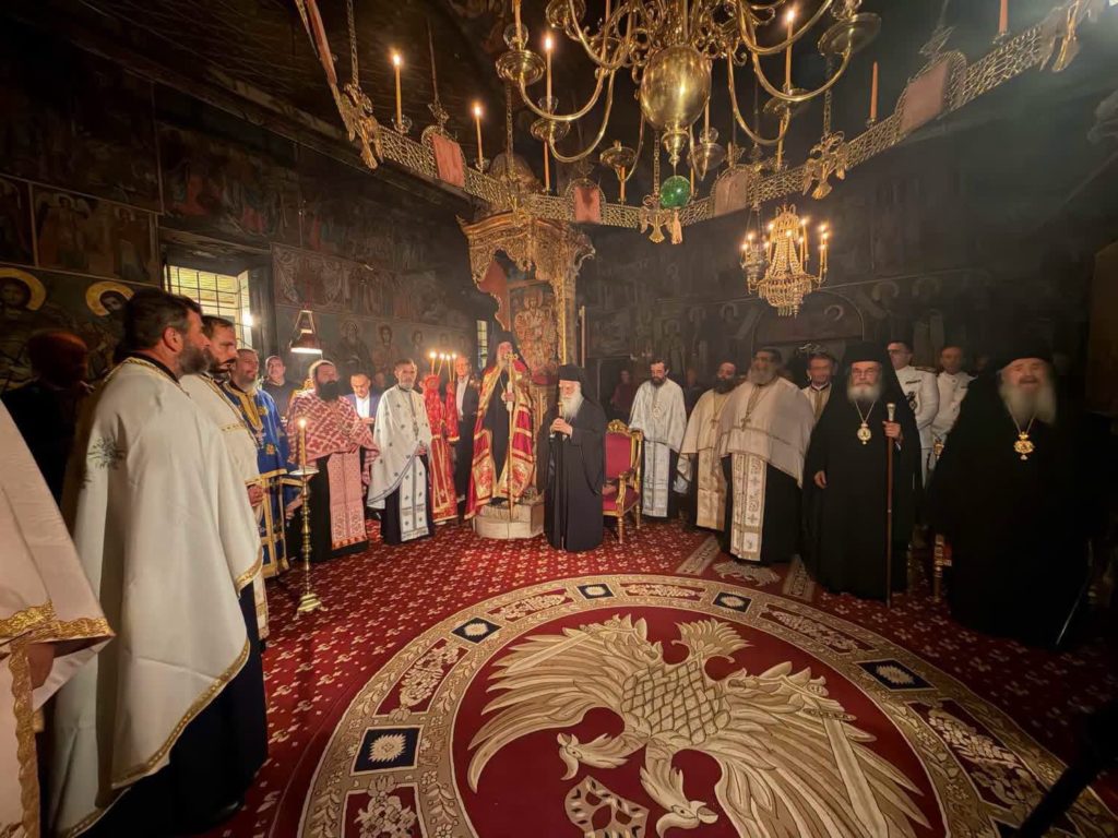 Αρχιερατικός εορτασμός Αγίου Ιγνατίου του Αγαλλιανού και 500 ετών από την ίδρυση της Μονής Λειμώνος