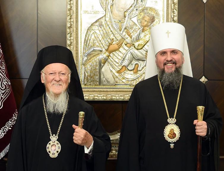 Κιέβου Επιφάνιος προς Οικουμενικό Πατριάρχη: “Είστε ένα ισχυρό όργανο στα χέρια του Θεού”