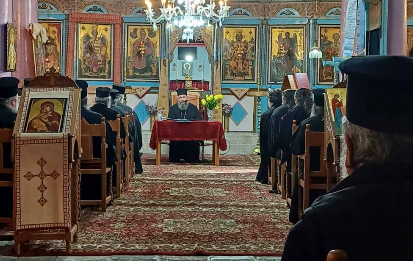 Ιερατική Σύναξη στον Άγιο Γερμανό Πρεσπών